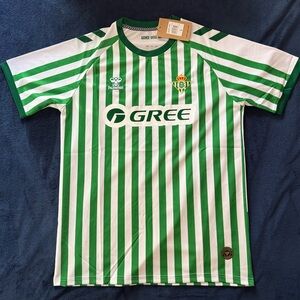 Real Betis soccer jersey size Large